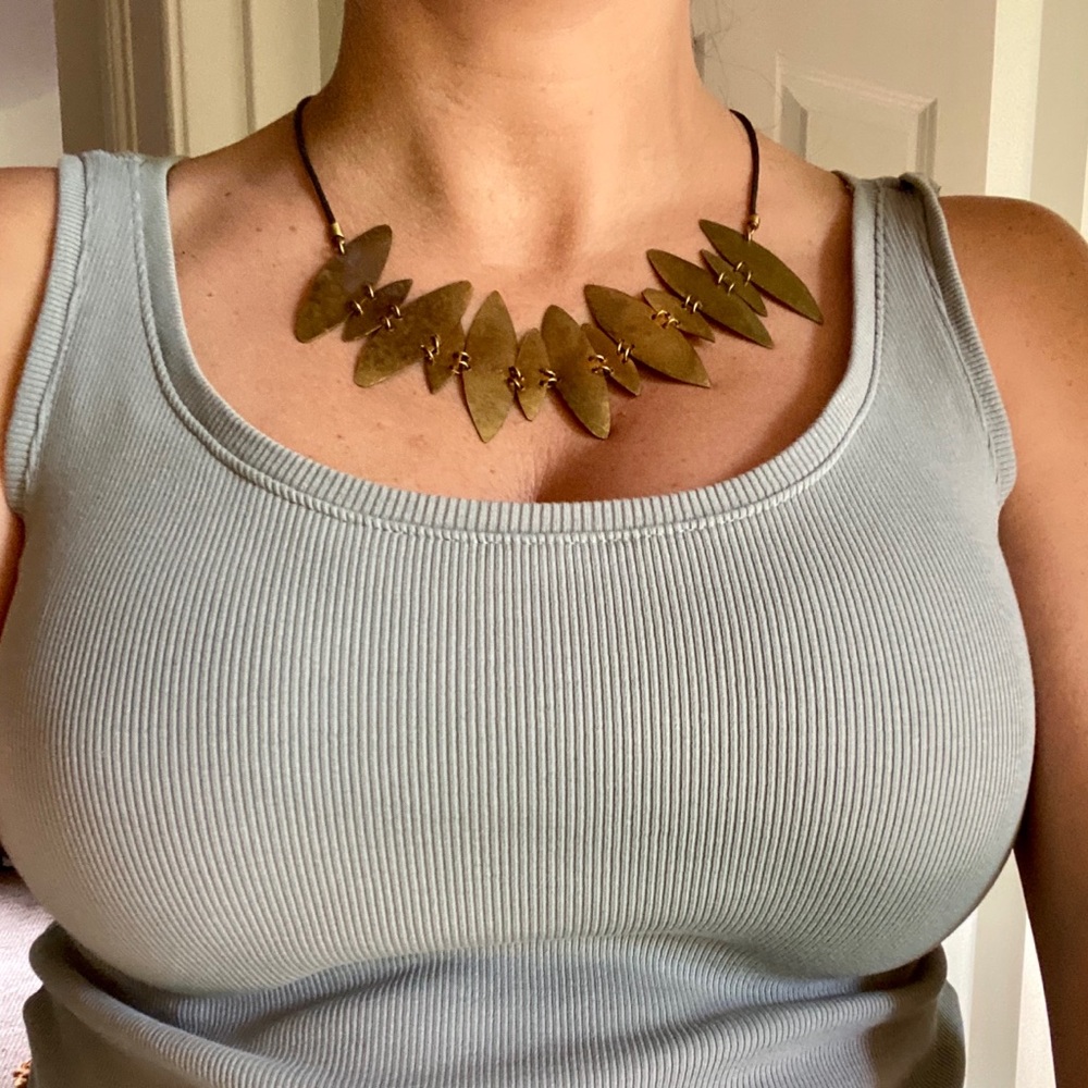 Gold Statement Piece Necklace